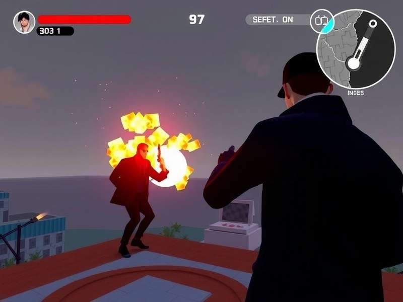 Fiesta Hyper Hitman Gameplay Screenshot